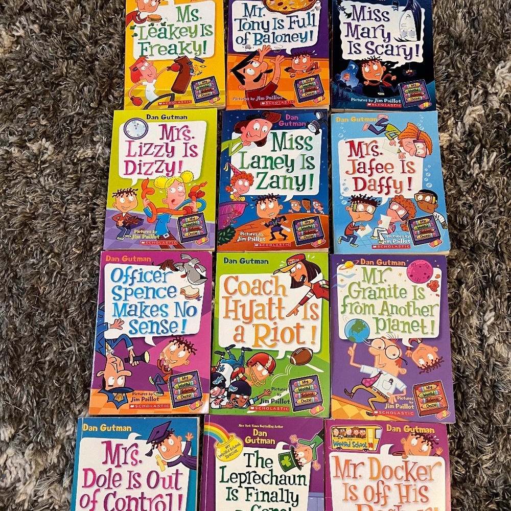 12 Dan Gutman books